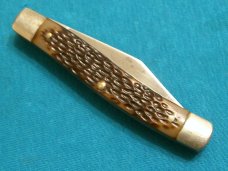 VINTAGE FRONTIER 4121 IMPERIAL USA TRAPPER FOLDING POCKET KNIFE KNIVES OLD VINTAGE FRONTIER 4121 IMPERIAL USA TRAPPER FOLDING POCKET KNIFE KNIVES OLD
