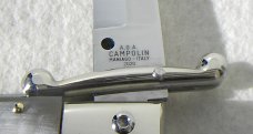 A.G.A. CAMPOLIN 13" GENUINE BRAZILIAN HORN OVAL SWINGUARD 