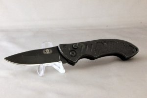 AUTOMATIC KNIFE by UNKNOWN MAKER, May Be A Dalton Knife, Has Paratrooper Emblem, Free Shipping