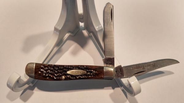 Case XX USA 10 Dot 1980 6207 SP SSP Mini Trapper Case XX USA 10 Dot 1980 6207 SP SSP Mini Trapper