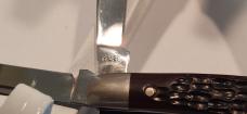 Case XX USA 4 Dot 1976 Pretty Red Jigged Mini Stockman 6327