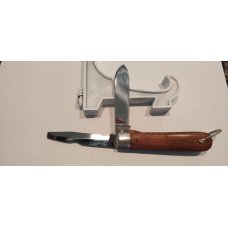 Case XX USA 1 Dot 1979 Electricians Knife Wood Handles with Bail 12031 L Case XX USA 1 Dot 1979 Electricians Knife Wood Handles with Bail 12031 L