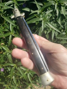 Vintage 13" horn. Rostfrei Vintage 13" horn. Rostfrei