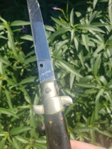 Vintage 13" horn. Rostfrei Vintage 13" horn. Rostfrei