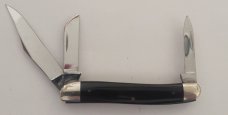 Case XX USA 087 HE 9 Dot 1971 Slick Black Stockman