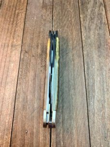 Henckels by Boker 3 Blade Stockman Hellbraun Pin Feather Jigged Bone Henckels by Boker 3 Blade Stockman Hellbraun Pin Feather Jigged Bone