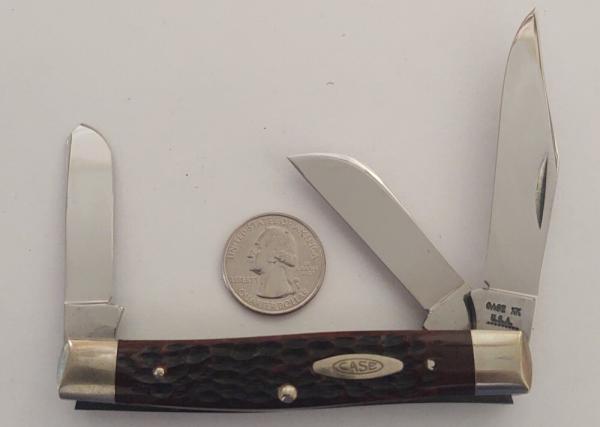 Case XX USA 6392 9 Dot 1971 Red Bone Stockman Case XX USA 6392 9 Dot 1971 Red Bone Stockman