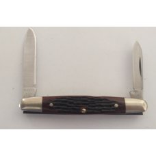 Case XX USA STAINLESS 06263 SSP 3 Dot 1977 Bone Eisenhower Pattern Case XX USA STAINLESS 06263 SSP 3 Dot 1977 Bone Eisenhower Pattern