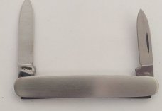 Case XX USA STAINLESS M279 SS 2 Dot 1978 Stainless Pen Knife