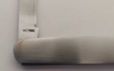 Case XX USA STAINLESS M279 SS 2 Dot 1978 Stainless Pen Knife