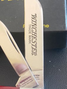 1996 Wincheater Trade Mark USA W 15 4930 R Beatiful New Red Bone Handle Congress With Papers NIB 1996 Wincheater Trade Mark USA W 15 4930 R Beatiful New Red Bone Handle Congress With Papers NIB