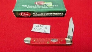 RARE TO FIND SOLD OR OTHER CASE XX 2002 61087 FIRE ENGINE RED BONE JACK W/BOX AMERICAN FLAG SHIELD