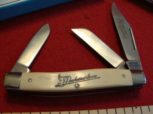 Schrade 'Scrimshaw' Stockman Knife #SC505 1987