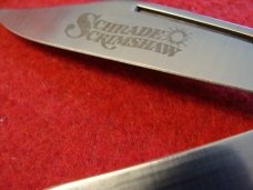 Schrade 'Scrimshaw' Stockman Knife #SC505 1987
