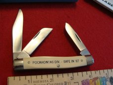 Schrade 'Scrimshaw' Stockman Knife #SC505 1987