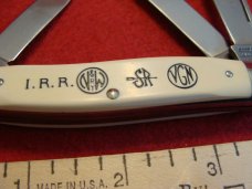 Schrade 'Scrimshaw' Stockman Knife #SC505 1988