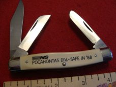 Schrade 'Scrimshaw' Stockman Knife #SC505 1988