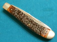 VINTAGE KABAR KA-BAR 1001 USA TRAPPER FOLDING POCKET JACK KNIFE KNIVES OLD