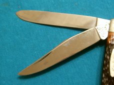 VINTAGE KABAR KA-BAR 1001 USA TRAPPER FOLDING POCKET JACK KNIFE KNIVES OLD
