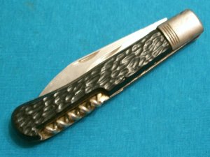 VINTAGE INOX SOLINGEN GERMANY BAREHEAD CORKSCREW CHAMPAGNE BARTENDER POCKET KNIFE KNIVES OLD