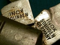 VINTAGE INOX SOLINGEN GERMANY BAREHEAD CORKSCREW CHAMPAGNE BARTENDER POCKET KNIFE KNIVES OLD VINTAGE INOX SOLINGEN GERMANY BAREHEAD CORKSCREW CHAMPAGNE BARTENDER POCKET KNIFE KNIVES OLD