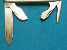 VICTORINOX ELECTRICIAN 0.8120.27 SILVER ALOX SAK SWISS ARMY CAMP FOLDING POCKET KNIFE KNIVES OLD