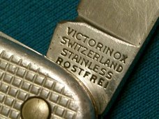 VICTORINOX ELECTRICIAN 0.8120.27 SILVER ALOX SAK SWISS ARMY CAMP FOLDING POCKET KNIFE KNIVES OLD