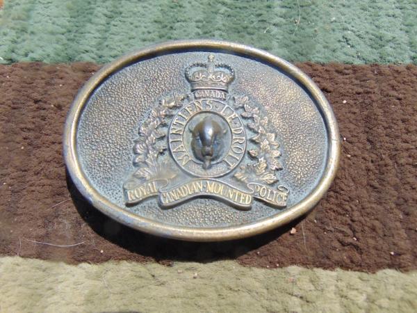 RCMP Royal Canadian Mounted Police Mounties Canada Belt Buckle. Very rare!!! Made in Canada RCMP Royal Canadian Mounted Police Mounties Canada Belt Buckle. Very rare!!! Made in Canada