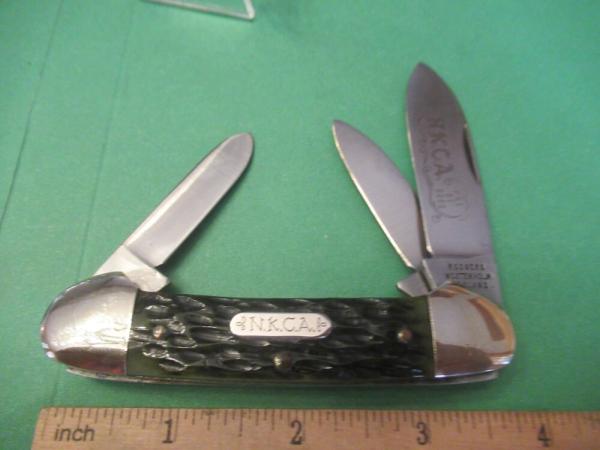 Rogers Wostenholn 1978 Gunboat Whittler Made for the NKCA Rogers Wostenholn 1978 Gunboat Whittler Made for the NKCA