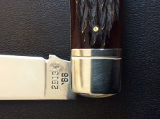 1988 WINCHESTER TRADE MARK USA 2913 1/2 M BEAUTIFUL MOOSE POCKET KNIFE WITH TWO BLADES STILL NIB 1988 WINCHESTER TRADE MARK USA 2913 1/2 M BEAUTIFUL MOOSE POCKET KNIFE WITH TWO BLADES STILL NIB
