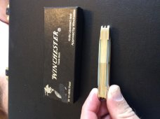 1992 WINCHESTER USA 4935 GENUINE MOTHER OF PEARL HANDLES CONGRESS WITH SLANTED BOLSTERS & 4 BLADES 1992 WINCHESTER USA 4935 GENUINE MOTHER OF PEARL HANDLES CONGRESS WITH SLANTED BOLSTERS & 4 BLADES