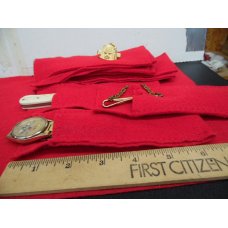 ONE DOZEN RED FELT KNIFE STORAGE POUCHES MADE IN USA BY MY WIFE GOOD FOR JEWELRY ALSO ONE DOZEN RED FELT KNIFE STORAGE POUCHES MADE IN USA BY MY WIFE GOOD FOR JEWELRY ALSO