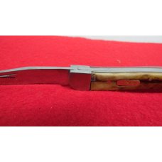 S&D 4" TOOTHPICK WITH STAG AND BONE SCALES NEVER USED FROM STORAGE A FEW YEARS BACK S&D 4" TOOTHPICK WITH STAG AND BONE SCALES NEVER USED FROM STORAGE A FEW YEARS BACK