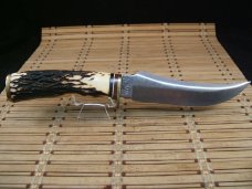 SCHRADE 498S 49'ERS GOLD RUSH "BENCH MADE COLLECTION" USA VINT.  MINT BOX, SLEEVE, SHEATH & PAPERS 