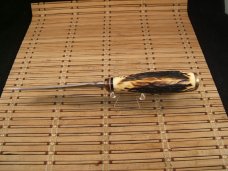 SCHRADE 498S 49'ERS GOLD RUSH "BENCH MADE COLLECTION" USA VINT.  MINT BOX, SLEEVE, SHEATH & PAPERS 