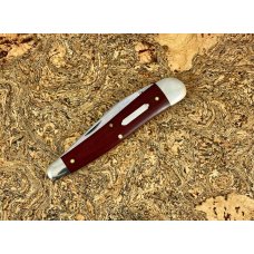 GEC Tidioute Cutlery #38 Special Red Linen Micarta-used GEC Tidioute Cutlery #38 Special Red Linen Micarta-used