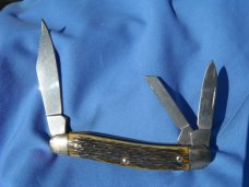 NOS Zwilling J. A. Henckels Solingen Germany Large 3 blade Stockman pocket knife Model HK-7-MTM NOS Zwilling J. A. Henckels Solingen Germany Large 3 blade Stockman pocket knife Model HK-7-MTM