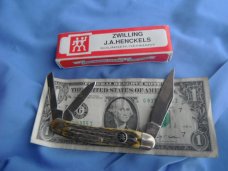 NOS Zwilling J. A. Henckels Solingen Germany Large 3 blade Stockman pocket knife Model HK-7-MTM NOS Zwilling J. A. Henckels Solingen Germany Large 3 blade Stockman pocket knife Model HK-7-MTM