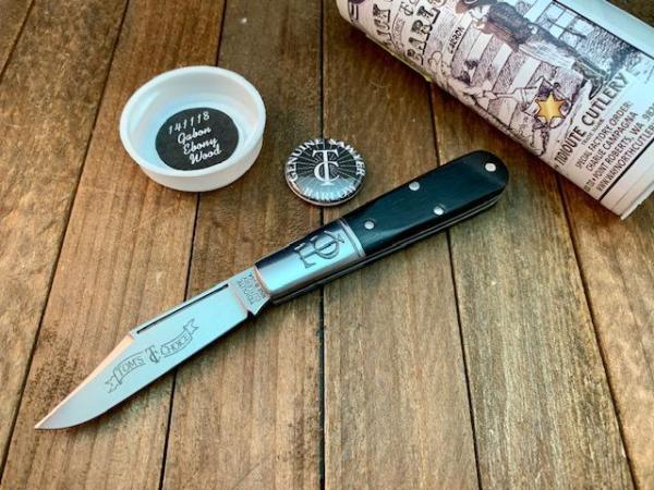 Great Eastern Cutlery TC Barlow Gabon Ebony Handles