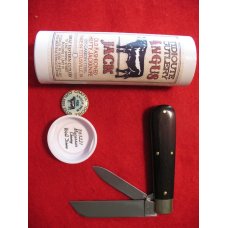GREAT EASTERN CUTLERY TIDIOUTE ANGUS JACK #86 MACASSAR WELL DONE EBONY MADE FOR CCC 1 0F 30 GREAT EASTERN CUTLERY TIDIOUTE ANGUS JACK #86 MACASSAR WELL DONE EBONY MADE FOR CCC 1 0F 30