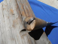 Large Handmade /Hand Forged Bill-Hook / Chopper Knife. Very SHARP! about 8.5" Blade