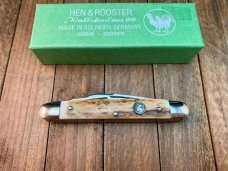 Hen and Rooster Slim Congress Stag Bertram Cutlery Solingen Germany Made Hen and Rooster Slim Congress Stag Bertram Cutlery Solingen Germany Made