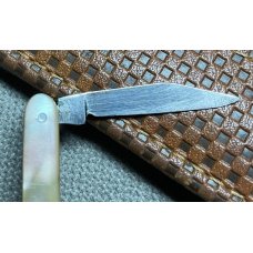 Vintage Salm Equal End Shadow Jack Watch Fob Folding Pocket Knife 1926-35 Abalone 1 3/8” Long Vintage Salm Equal End Shadow Jack Watch Fob Folding Pocket Knife 1926-35 Abalone 1 3/8” Long