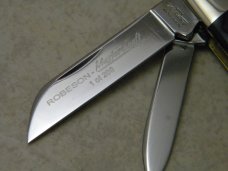 Robeson Mastercraft USA (Queen Cut. Co.) Buffalo Horn #32 Congress Knife in Box