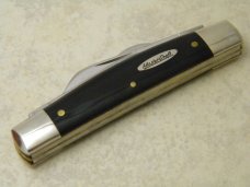 Robeson Mastercraft USA (Queen Cut. Co.) Buffalo Horn #32 Congress Knife in Box