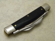 Robeson Mastercraft USA (Queen Cut. Co.) Buffalo Horn #32 Congress Knife in Box