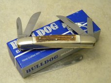 Bulldog Brand Solingen Germany Pit Bulls Trademark Stag Congress Knife in Box Bulldog Brand Solingen Germany Pit Bulls Trademark Stag Congress Knife in Box
