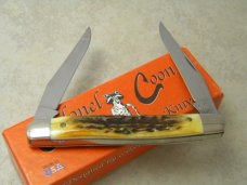 Colonel Coon Knives Col. Coon USA Stag Muskrat Knife in Box