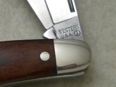 Western (Coleman) USA W742 "Old Reliables Collection" Rosewood Stockman Knife NIB 1985