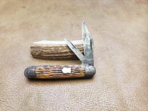 Vintage R.B Co bone handled jack